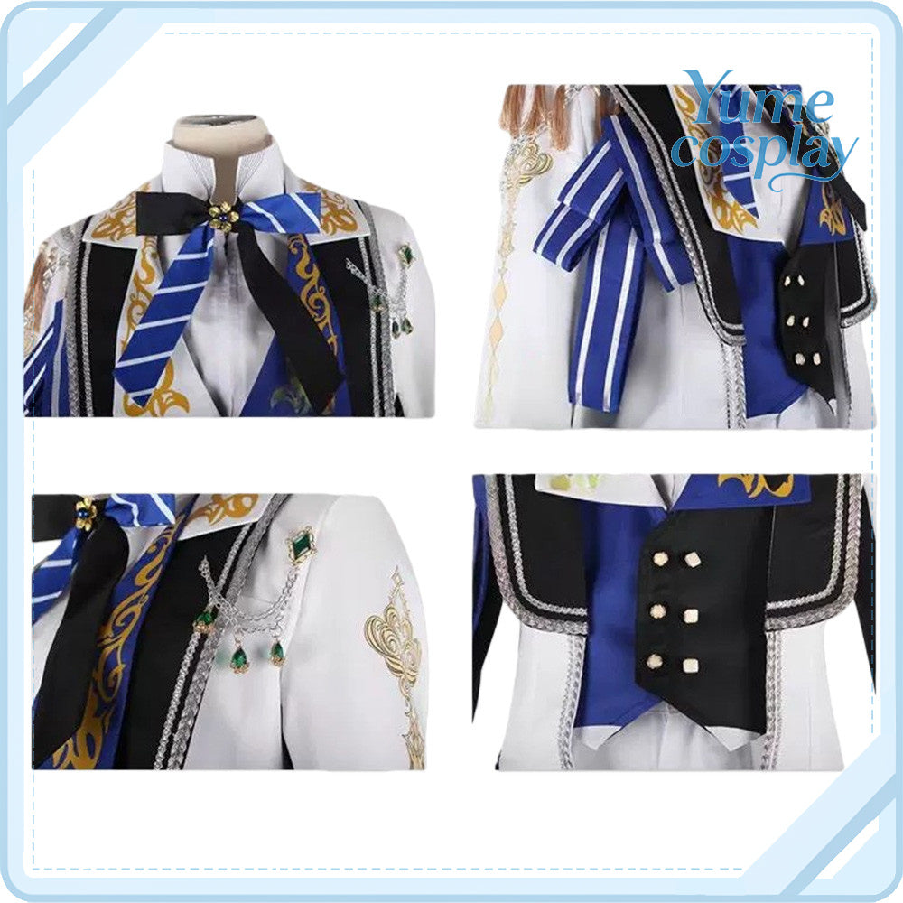 アイドリッシュセブン　和泉一織　Encounter　Love　Song　BLACK　or　WHITE　COUNTDOWN　2023　コスプレ衣装　DM10479