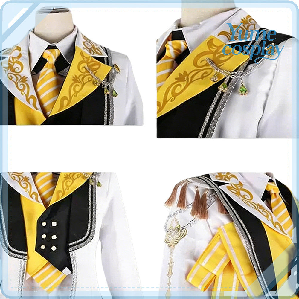 アイドリッシュセブン　六弥ナギ　Encounter　Love　Song　BLACK　or　WHITE　COUNTDOWN　2023　コスプレ衣装　DM10480