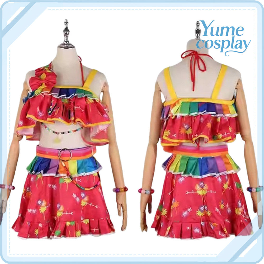 アイカツ！　夏樹みくる　サマーデイミラクル　コスプレ衣装　DM10517