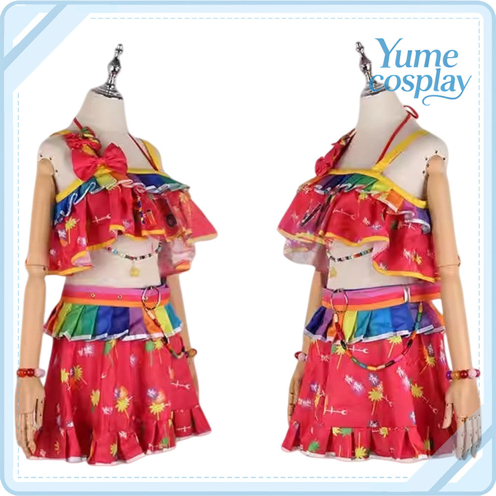 アイカツ！　夏樹みくる　サマーデイミラクル　コスプレ衣装　DM10517