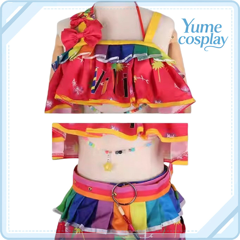 アイカツ！　夏樹みくる　サマーデイミラクル　コスプレ衣装　DM10517