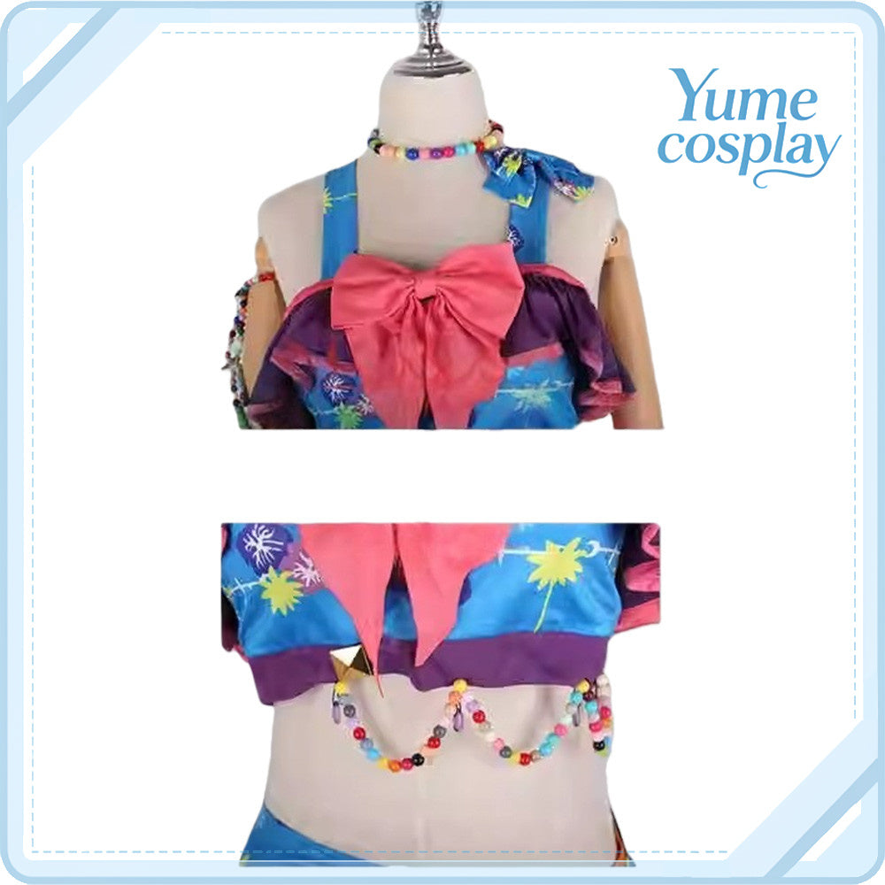 アイカツ!　神崎美月　サマーデイムーン　コスプレ衣装　DM10518