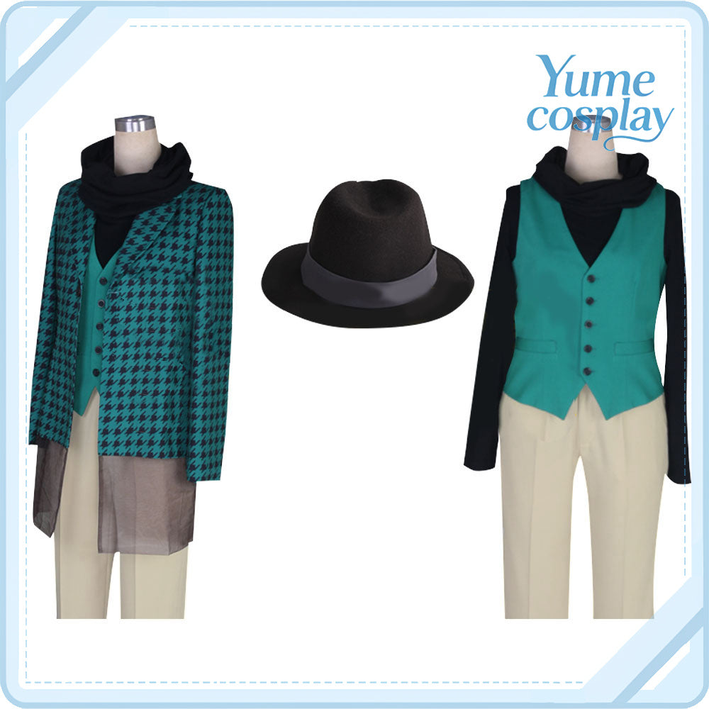 A3!(エースリー)　エメラルドのペテン師　卯木千景　コスプレ衣装　DM1058