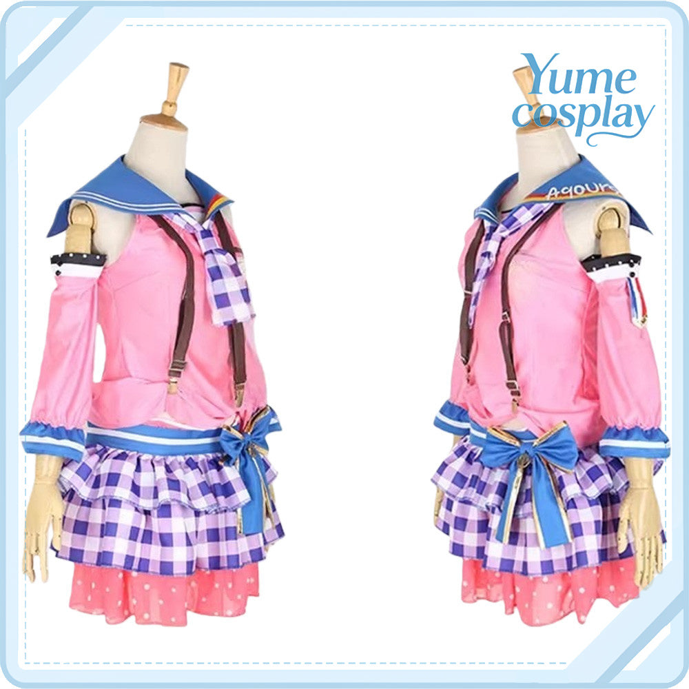 ラブライブ！サンシャイン!!　黒澤ルビィ　サマービーチ編　覚醒後　コスプレ衣装　DM10606