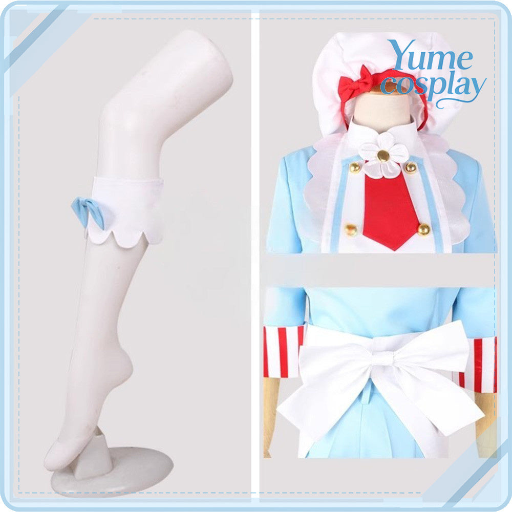 キラキラ☆プリキュアアラモード　剣城あきら(キュアショコラ)　パティシエ服　コスプレ衣装　DM10636