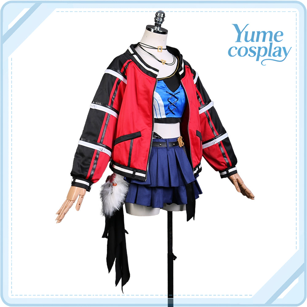 ウマ娘プリティーダービー　エスポワールシチー　勝負服　コスプレ衣装　DM10654