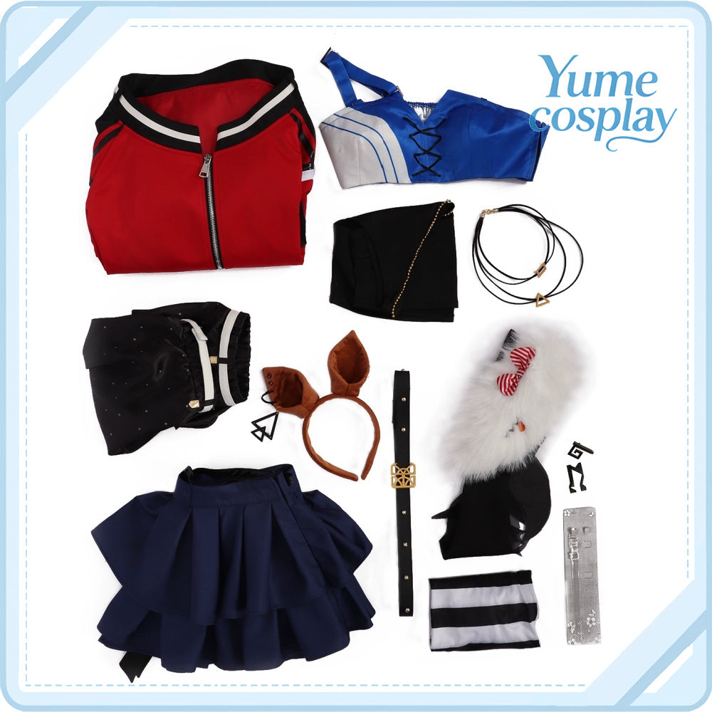 ウマ娘プリティーダービー　エスポワールシチー　勝負服　コスプレ衣装　DM10654
