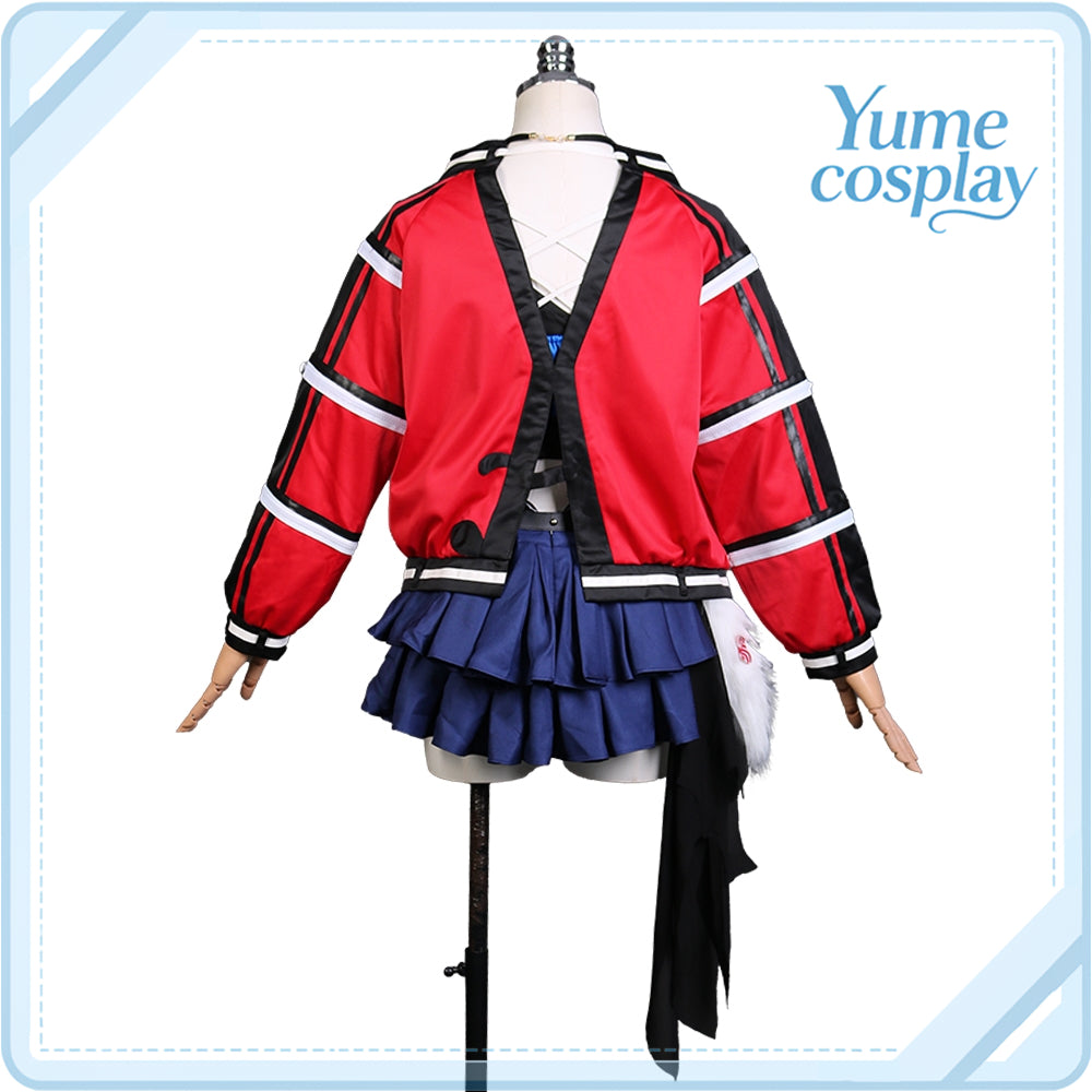 ウマ娘プリティーダービー　エスポワールシチー　勝負服　コスプレ衣装　DM10654