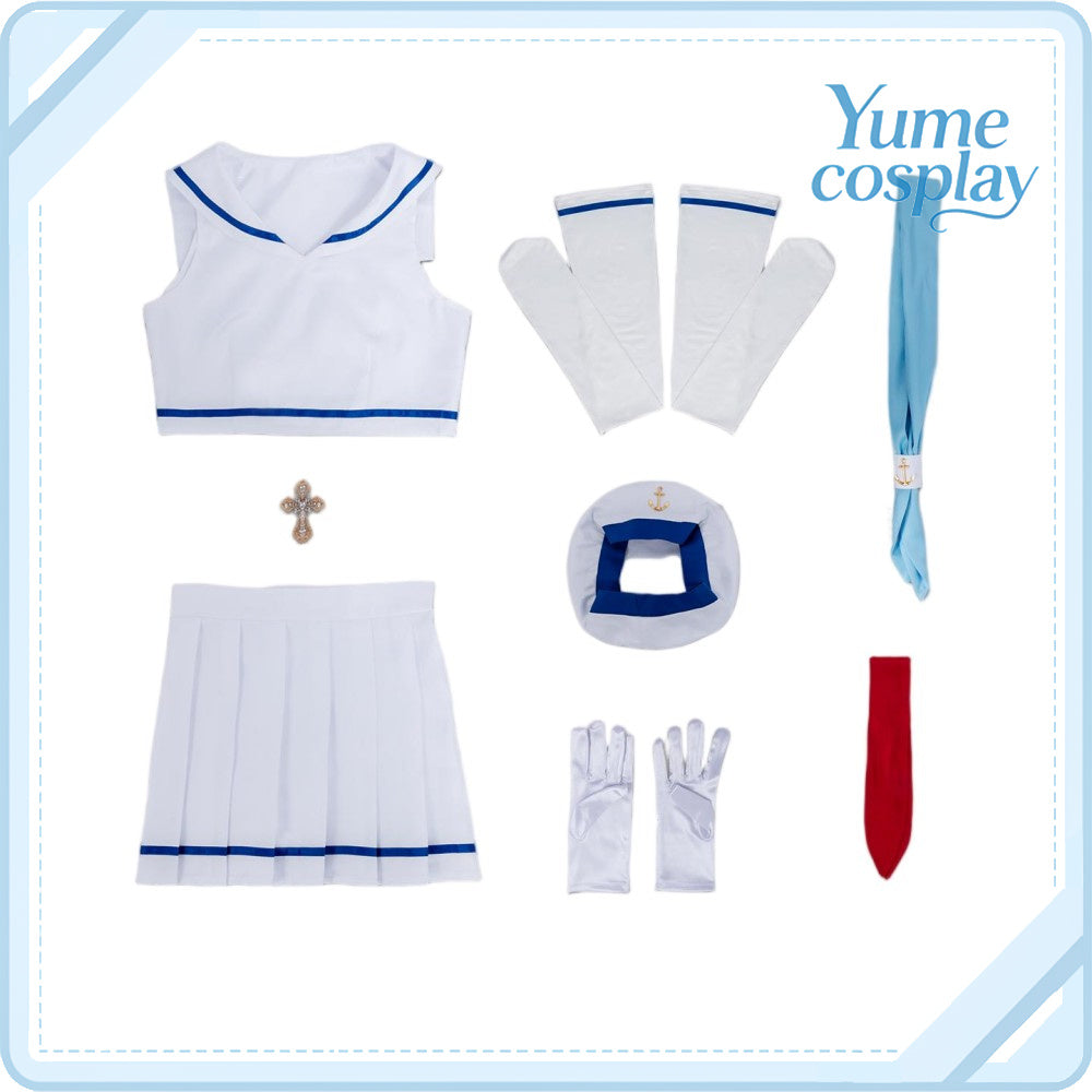 ソードアート・オンライン　アスナ　セーラー服　コスプレ衣装　DM10691