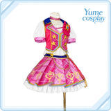 アイカツスターズ!　虹野ゆめ　ドレスラバーチャーム　コスプレ衣装　DM10839