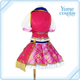 アイカツスターズ!　虹野ゆめ　ドレスラバーチャーム　コスプレ衣装　DM10839