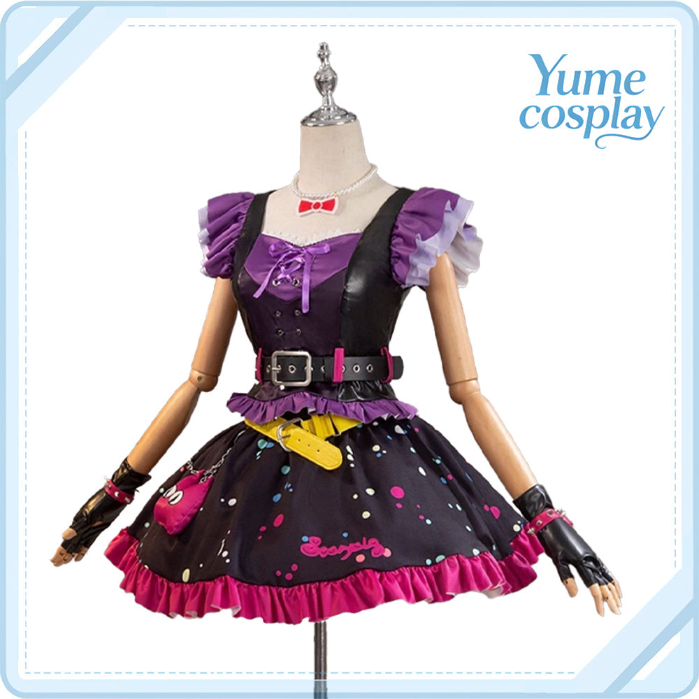 アイカツ!　星宮いちご　スイートデビルコーデ　コスプレ衣装　DM10850