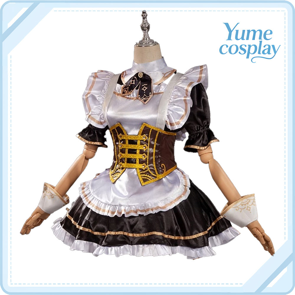 IdentityV　第五人格　機械技師(トレイシー・レズニック)　荘園お茶会準備中!メイド　コスプレ衣装　DM10855