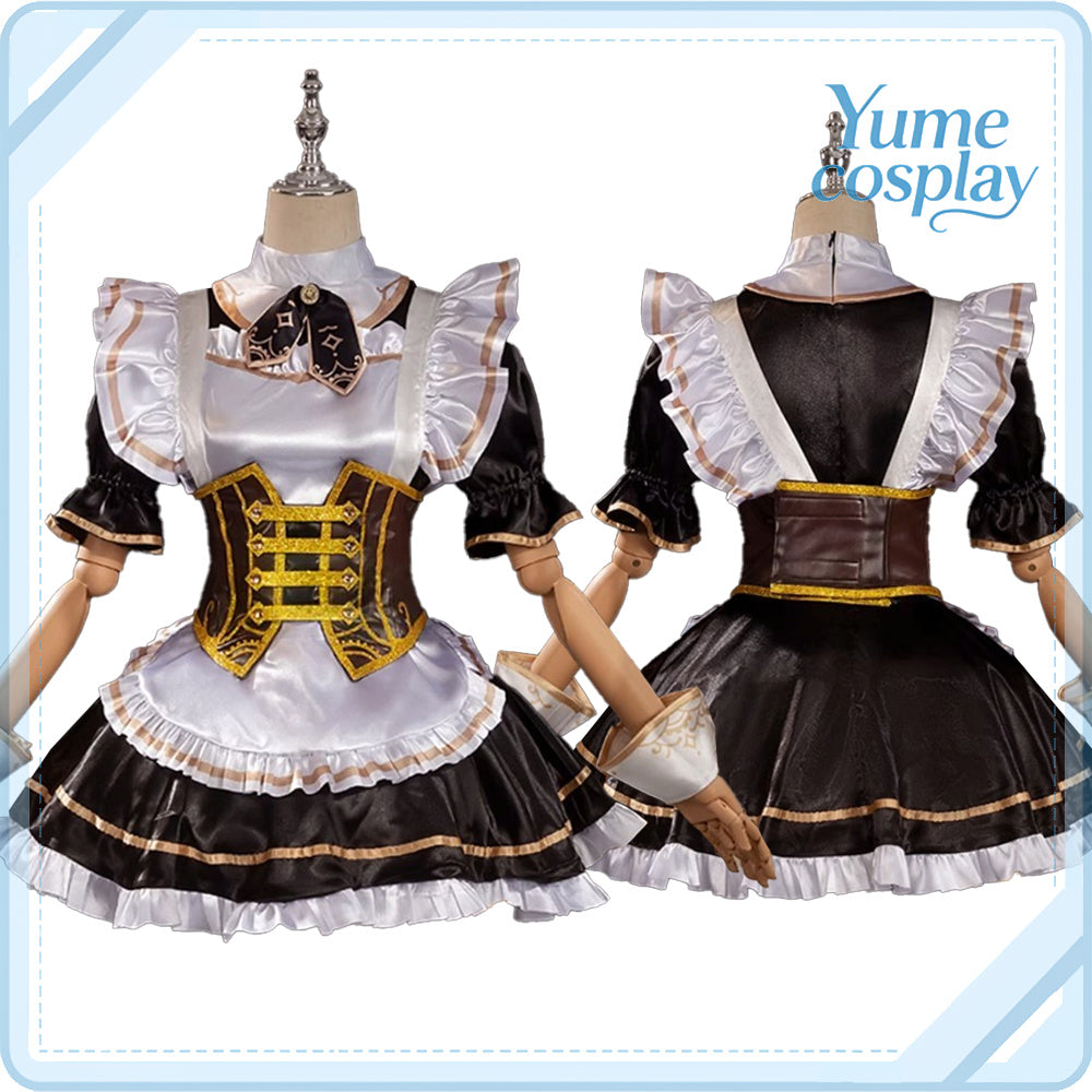 IdentityV　第五人格　機械技師(トレイシー・レズニック)　荘園お茶会準備中!メイド　コスプレ衣装　DM10855