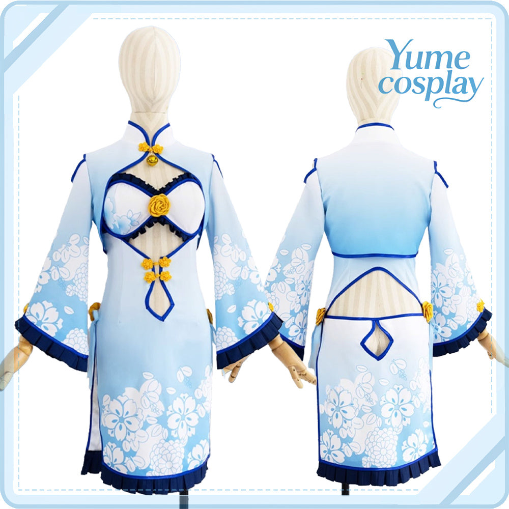ネコぱら　バニラ　チャイナドレス　コスプレ衣装　DM10869