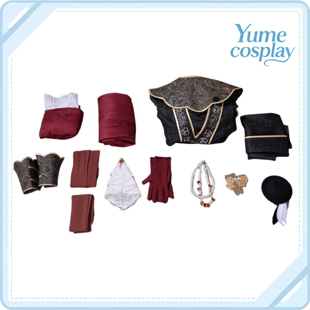 Bloodborne（ブラッドボーン）　時計塔のマリア　Knight's　Set　コスプレ衣装　DM10920