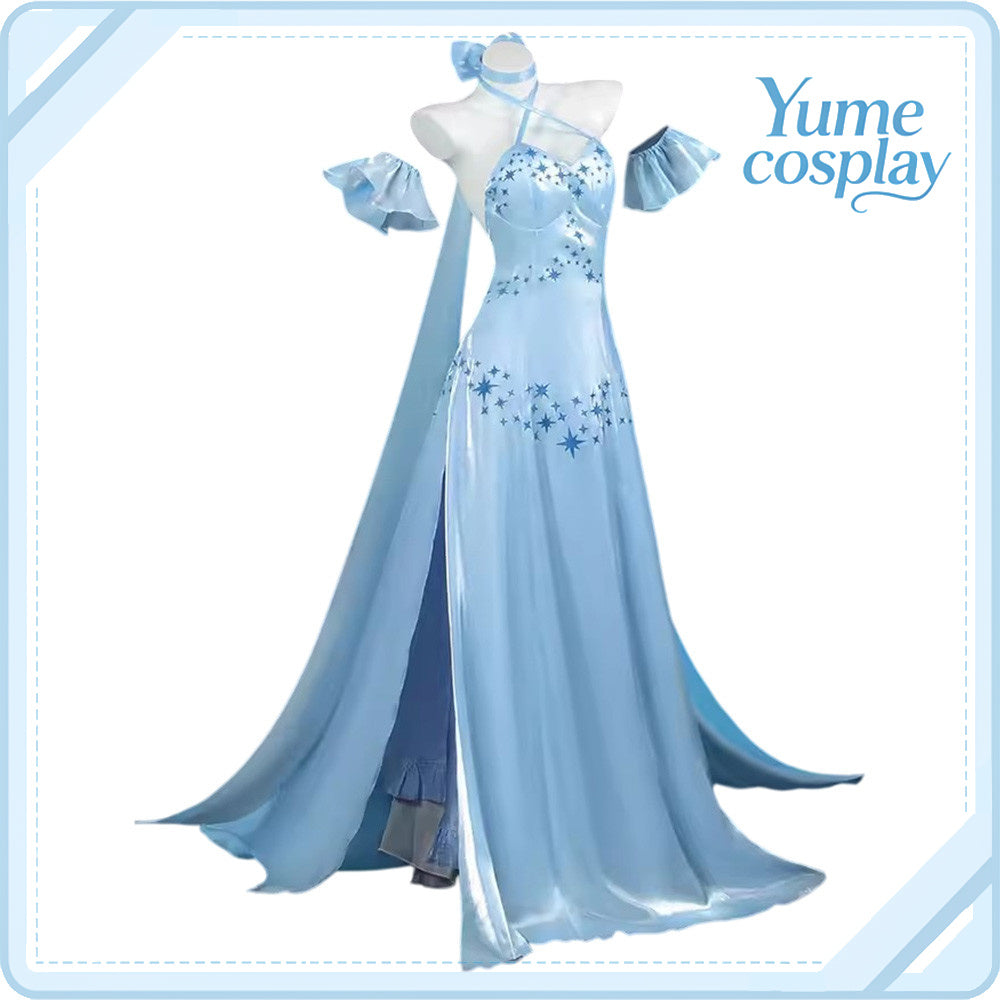 Re:ゼロから始める異世界生活　エミリア　Crystal　Dress　Ver　コスプレ衣装　DM11021