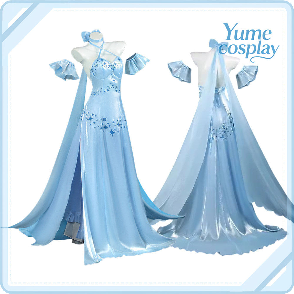 Re:ゼロから始める異世界生活　エミリア　Crystal　Dress　Ver　コスプレ衣装　DM11021
