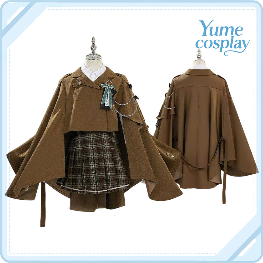 アークナイツ　イースチナ　探偵ver.　コスプレ衣装　DM11064