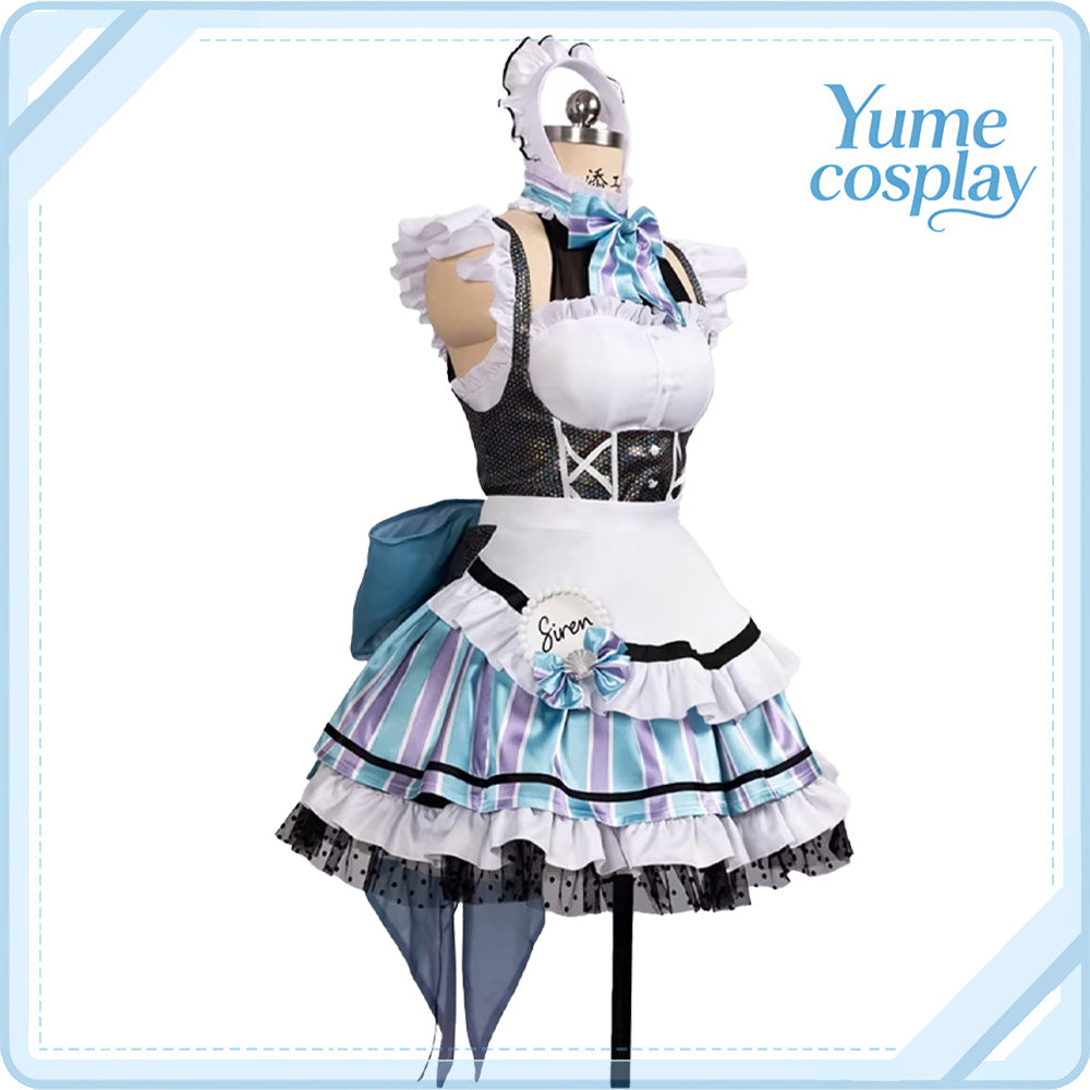 勝利の女神：NIKKE　リトルマーメイド　コラボカフェ第2弾　コスプレ衣装　DM11124