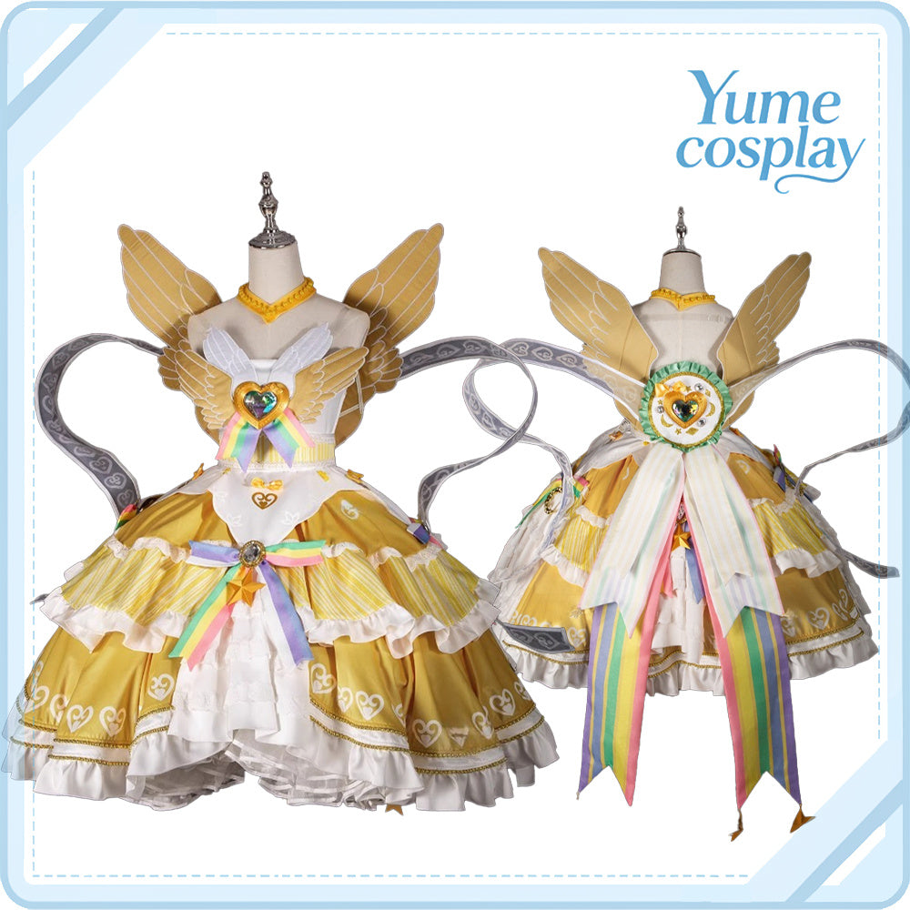 プリパラ　真中らぁら　究極の神ドレスコーデ　コスプレ衣装　DM11144
