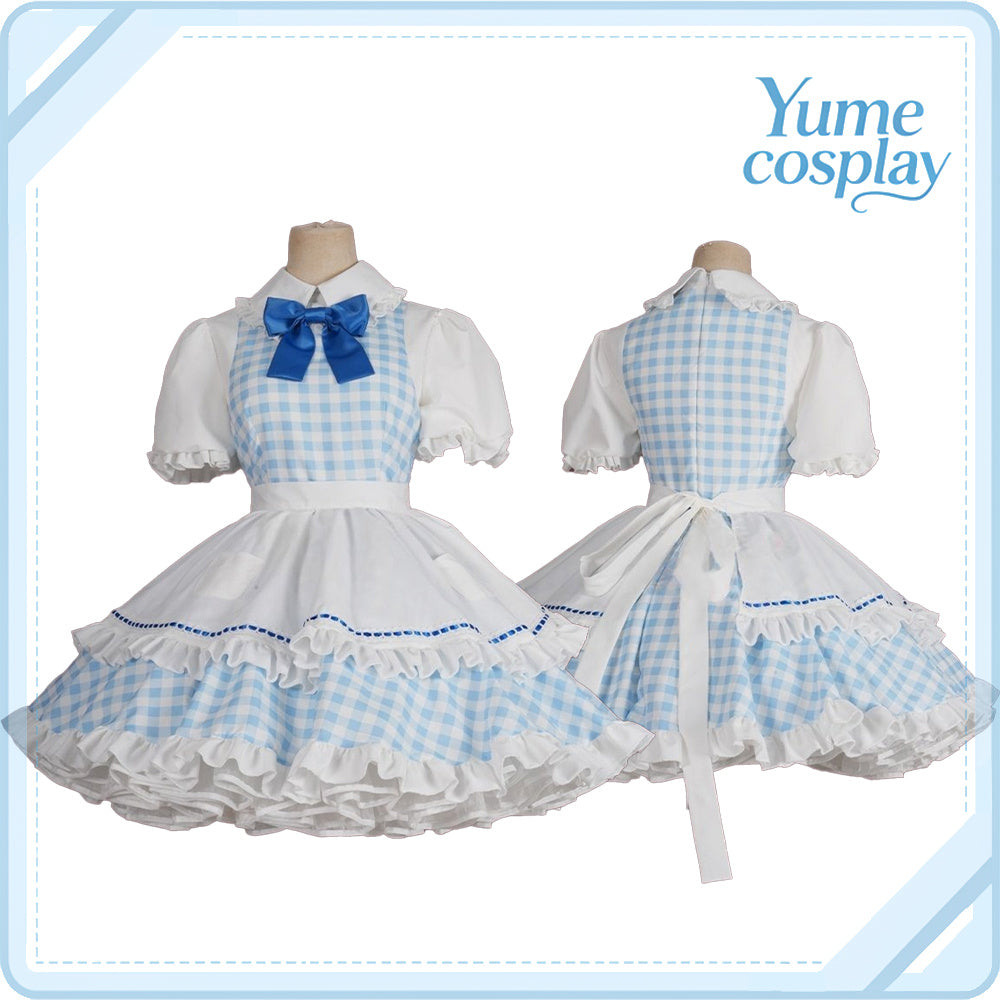 アイカツ!　霧矢あおい　カントリー風ワンピースver.　コスプレ衣装　DM11172