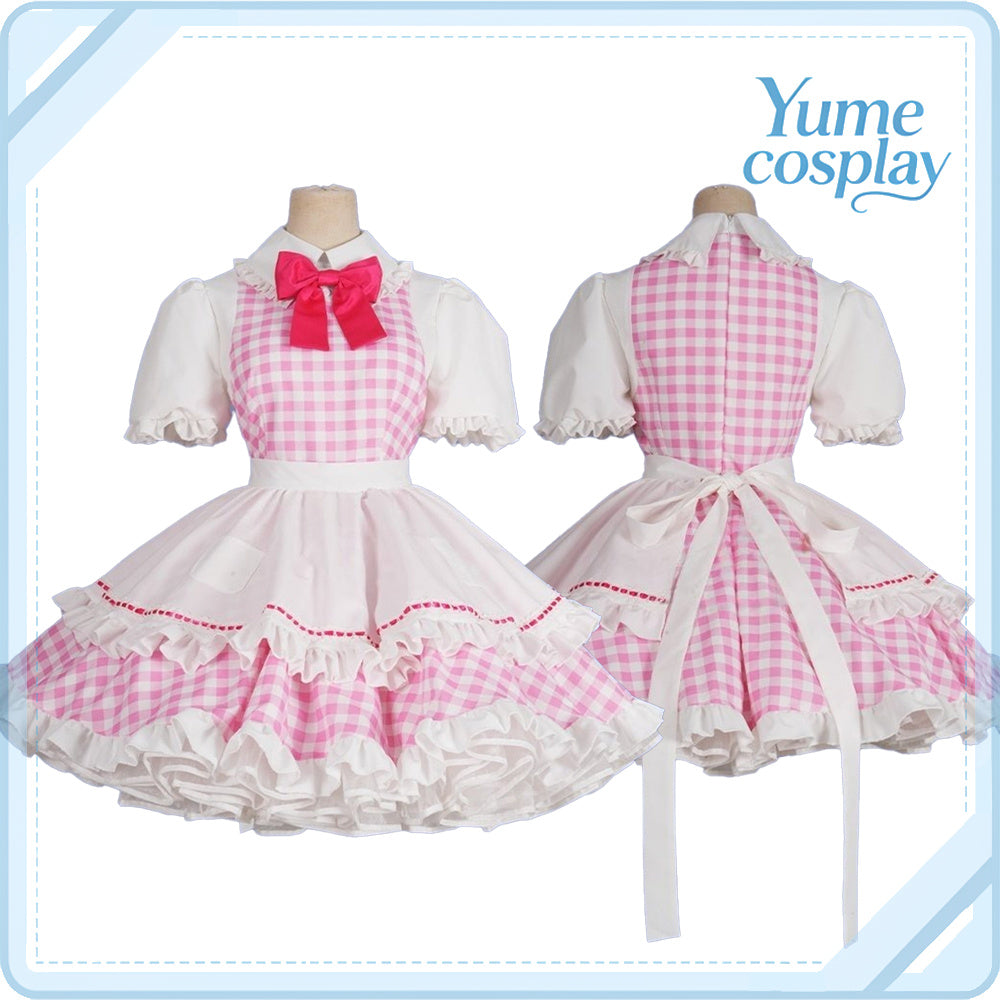 アイカツ!　星宮いちご　カントリー風ワンピースver.　コスプレ衣装　DM11174