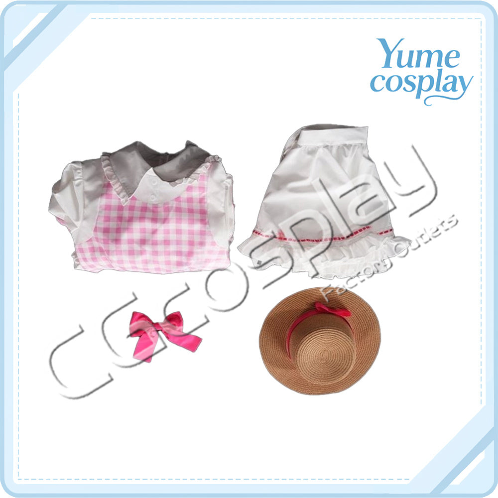 アイカツ!　星宮いちご　カントリー風ワンピースver.　コスプレ衣装　DM11174