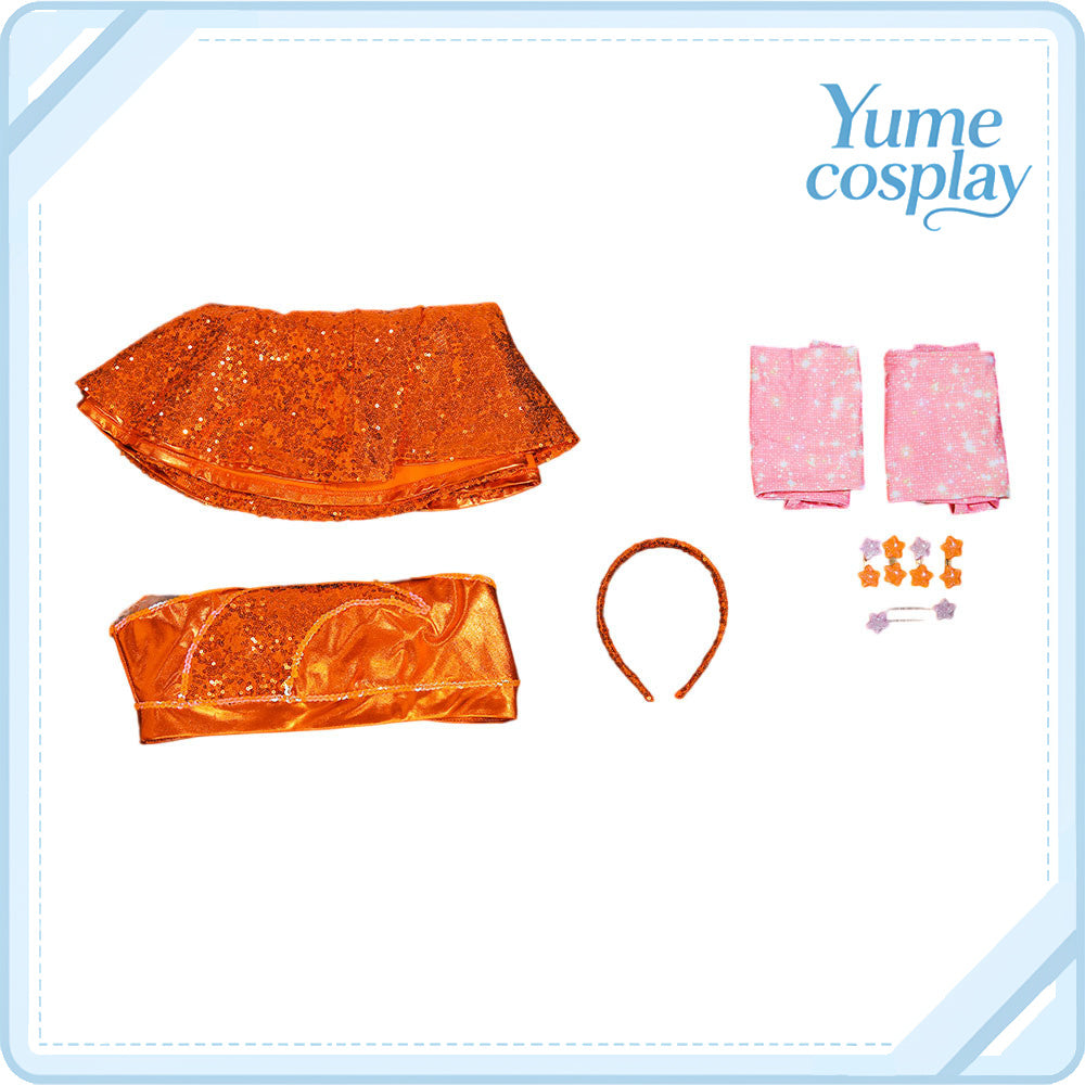 ウィンクス・クラブ（Winx　Club）　ステラ　コスプレ衣装　DM11179