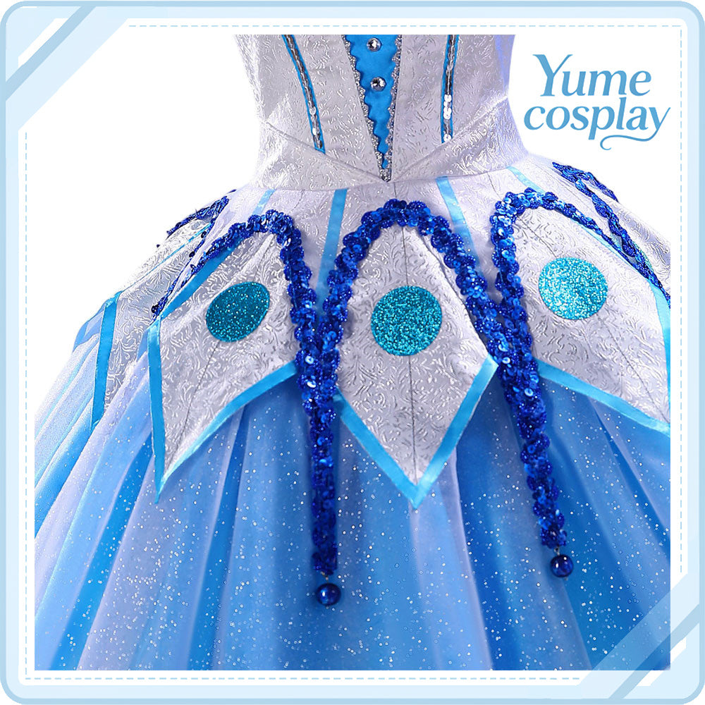 ラブライブ！サンシャイン!!　Aqours　高海千歌　熱くなっちゃう/WATER　BLUE　NEW　WORLD　覚醒後　コスプレ衣装　DM11187