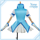 Yes!プリキュア5GoGo!　水無月かれん(キュアアクア)　コスプレ衣装　DM11241