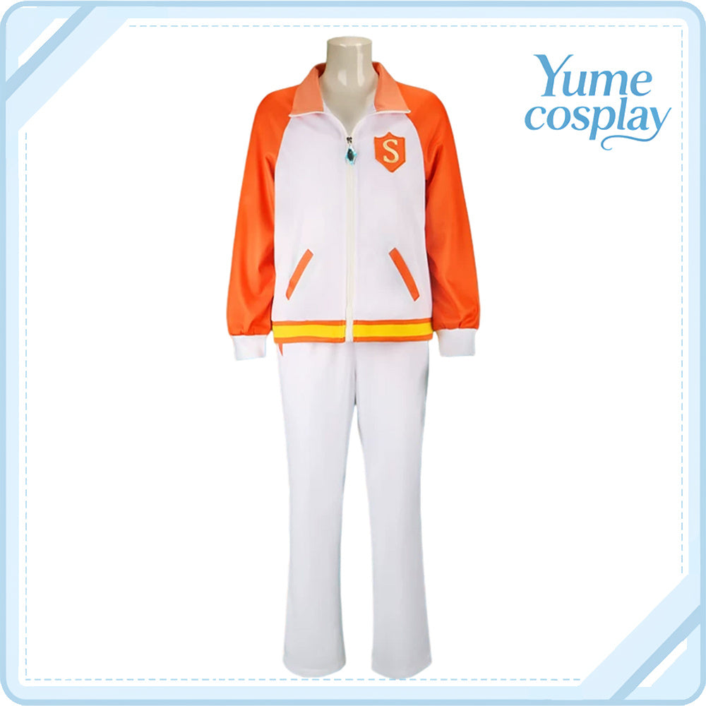 アイカツ!　星宮いちご　紫吹蘭　霧矢あおい　有栖川おとめ　ジャージ　コスプレ衣装　DM11249