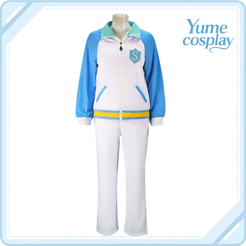 アイカツ!　星宮いちご　紫吹蘭　霧矢あおい　有栖川おとめ　ジャージ　コスプレ衣装　DM11249