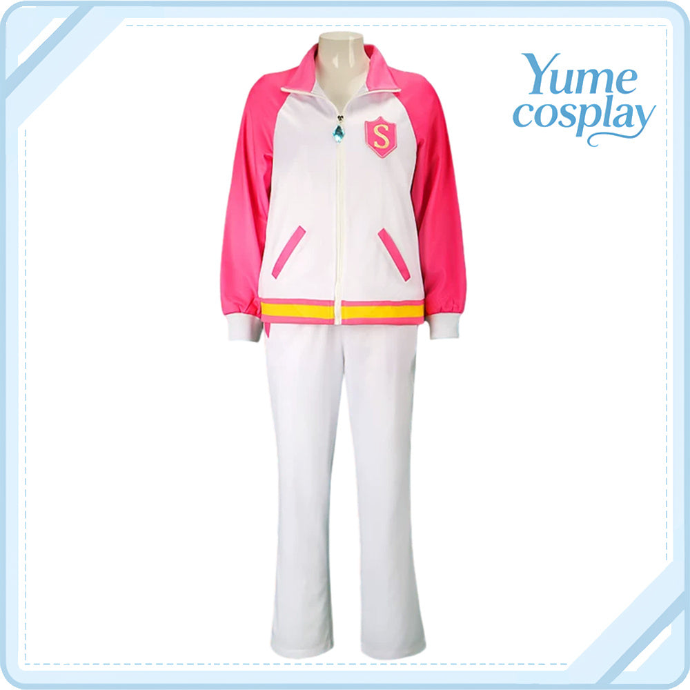 アイカツ!　星宮いちご　紫吹蘭　霧矢あおい　有栖川おとめ　ジャージ　コスプレ衣装　DM11249
