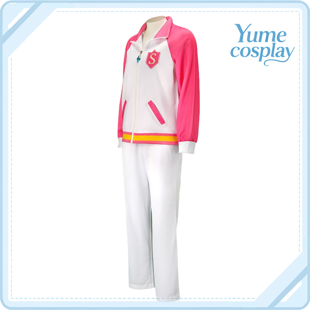 アイカツ!　星宮いちご　紫吹蘭　霧矢あおい　有栖川おとめ　ジャージ　コスプレ衣装　DM11249