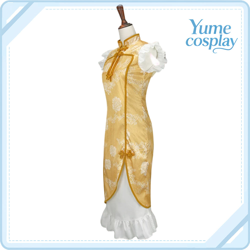 魔法少女まどか☆マギカ　巴マミ　チャイナガール　コスプレ衣装　DM11250