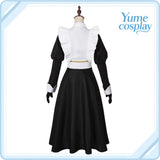 ブルーアーカイブ　花岡ユズ(メイド)　コスプレ衣装　DM11269