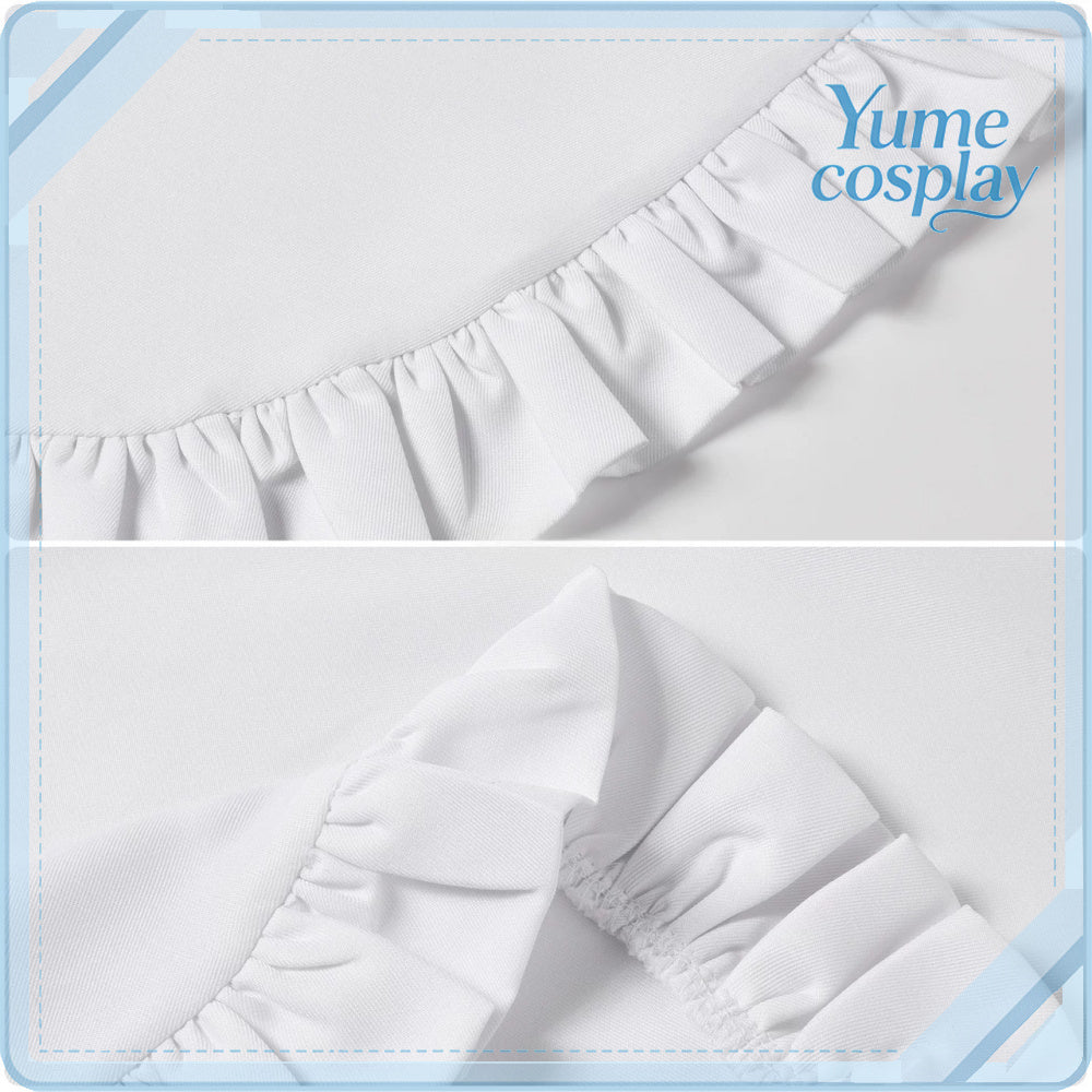 ブルーアーカイブ　花岡ユズ(メイド)　コスプレ衣装　DM11269