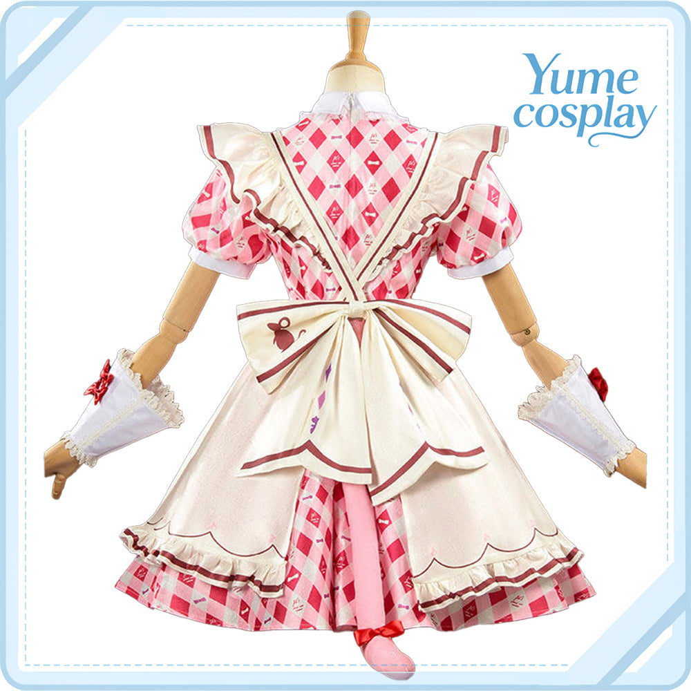 ラブライブ!　School　idol　project　矢澤にこ　メイド・イン・ワンダーランド　チェス盤の庭　コスプレ衣装　DM11334
