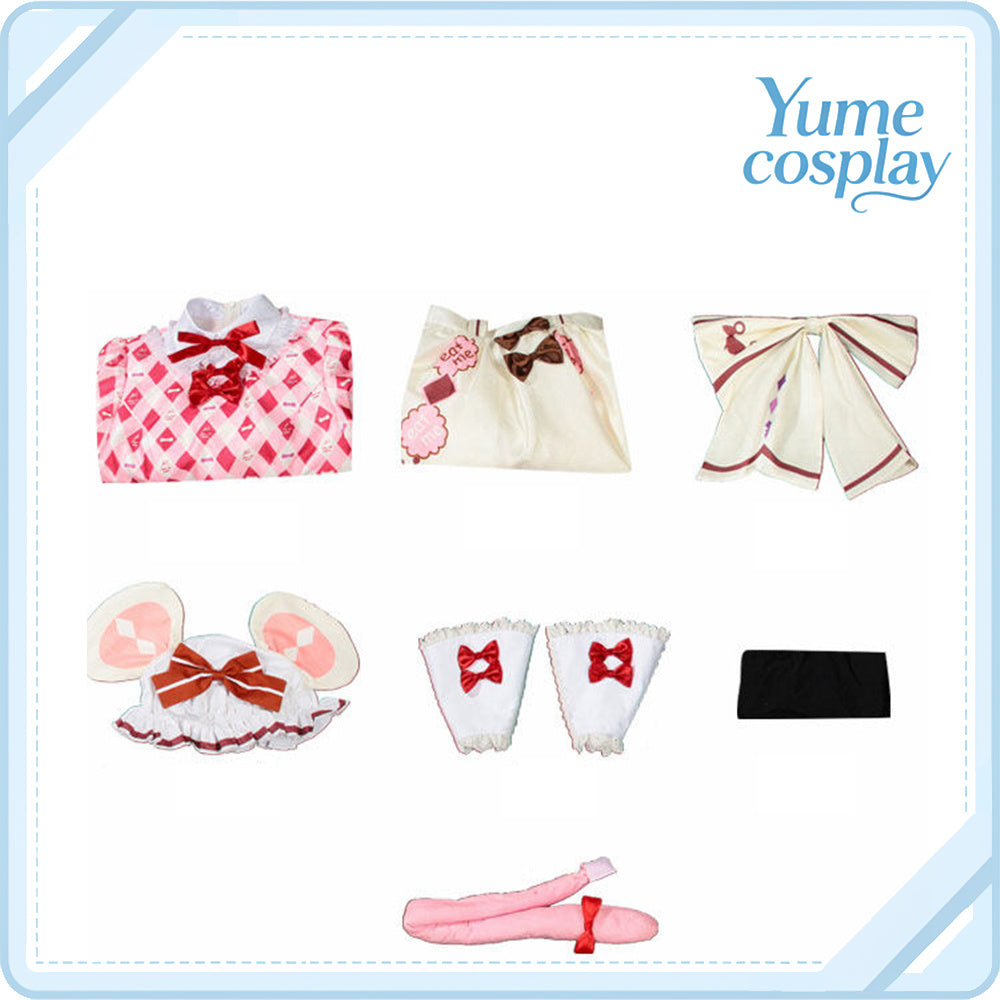 ラブライブ!　School　idol　project　矢澤にこ　メイド・イン・ワンダーランド　チェス盤の庭　コスプレ衣装　DM11334