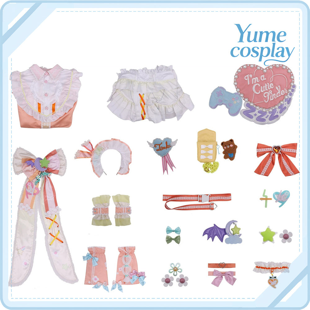 アイドルマスター　シャイニーカラーズ　大崎甜花　シャニソン　I'm　a　Cutie　Finder　コスプレ衣装　DM11345