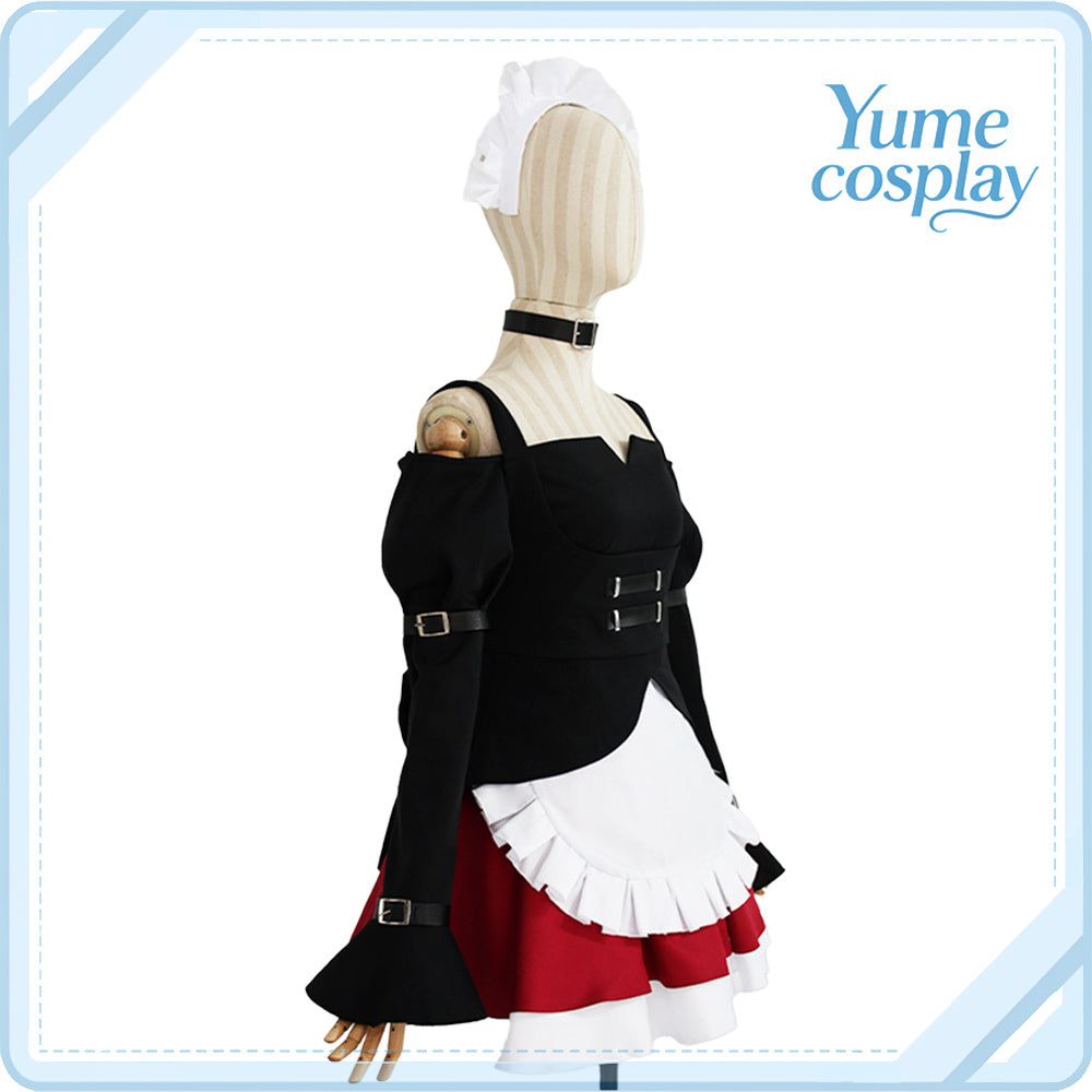 この素晴らしい世界に爆焔を!　めぐみん　バイト服　コスプレ衣装　DM11416