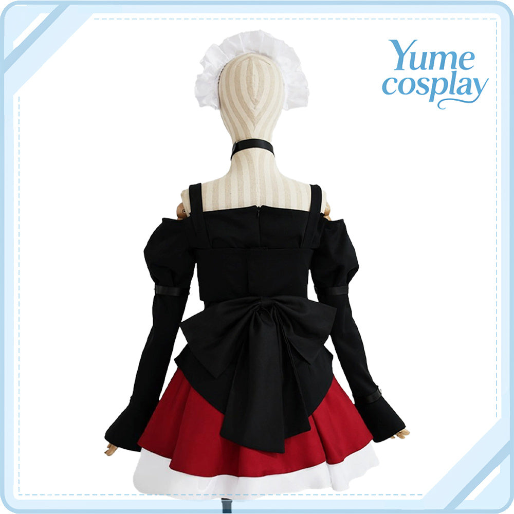 この素晴らしい世界に爆焔を!　めぐみん　バイト服　コスプレ衣装　DM11416