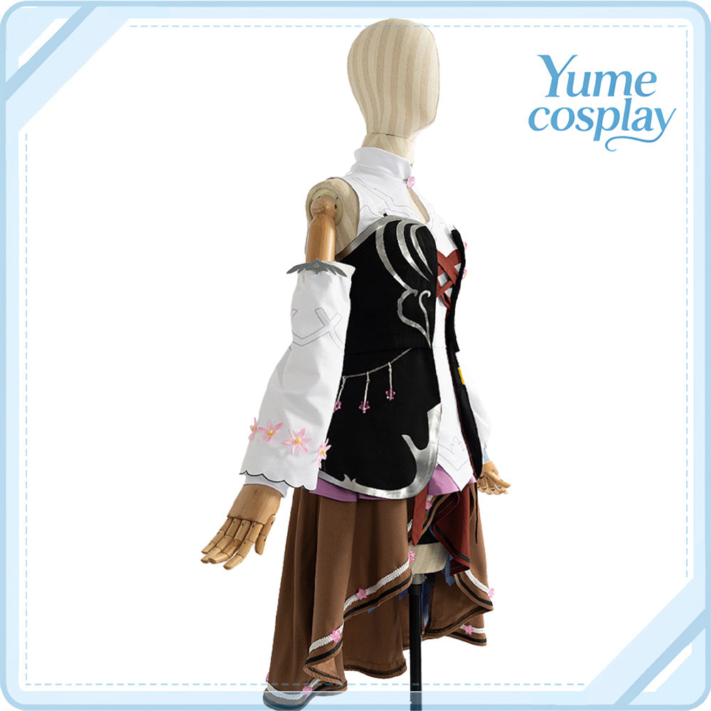 ウマ娘プリティーダービー　ラッキーライラック　勝負服　コスプレ衣装　DM11423