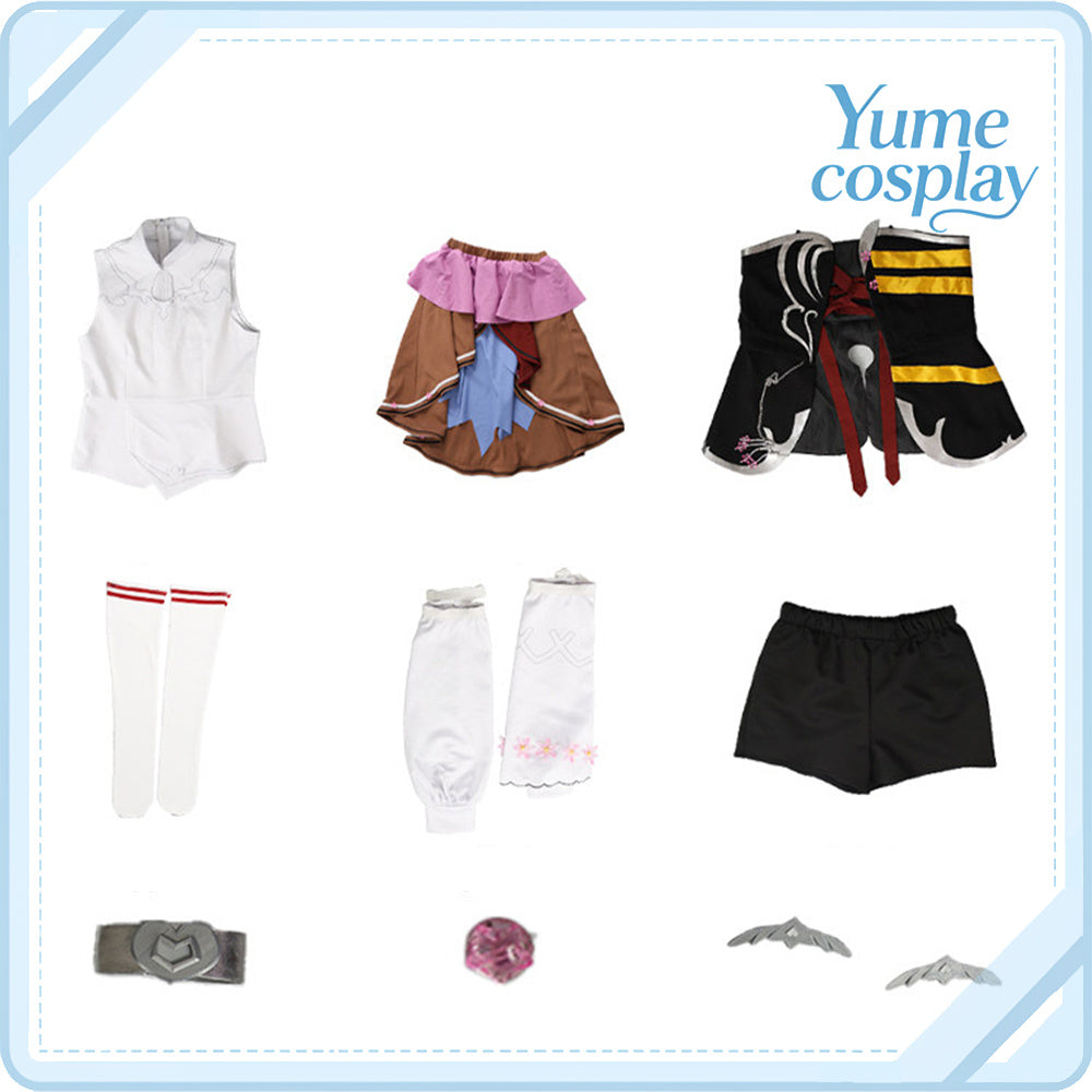 ウマ娘プリティーダービー　ラッキーライラック　勝負服　コスプレ衣装　DM11423