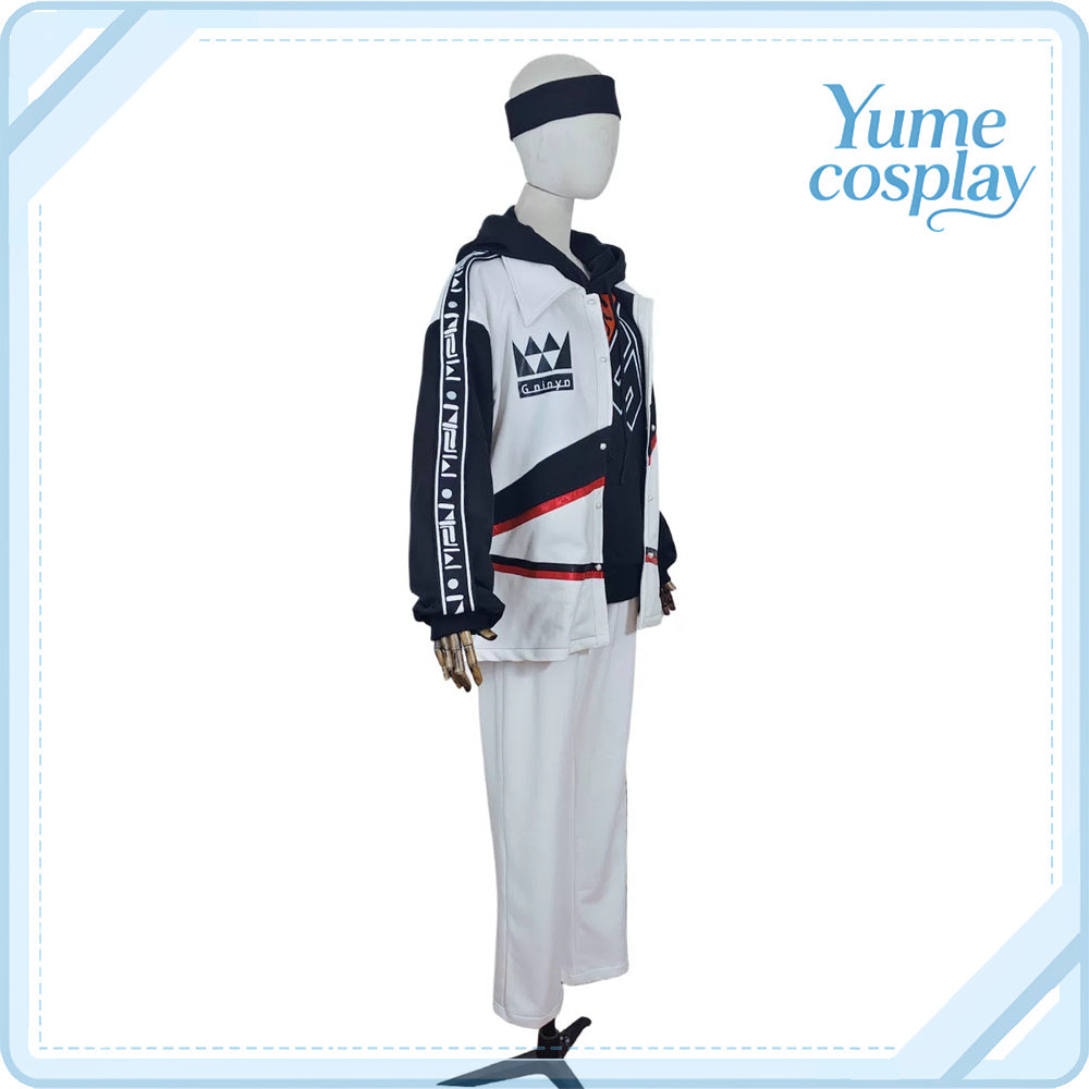 バーチャルYouTuber　Vtuber　Seraph　Dazzlegarden（セラフ・ダズルガーデン）　スポーティ服　コスプレ衣装　DM11448