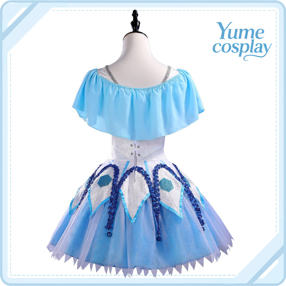 ラブライブ！サンシャイン!!　Aqours　黒澤ルビィ　みんな大好き　WATER　BLUE　NEW　WORLD　覚醒後　コスプレ衣装　DM11451