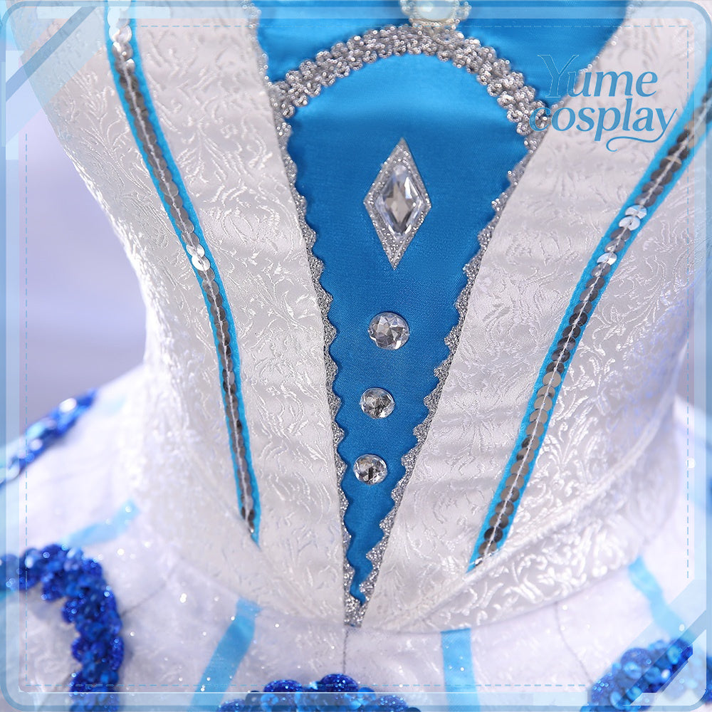 ラブライブ！サンシャイン!!　Aqours　黒澤ルビィ　みんな大好き　WATER　BLUE　NEW　WORLD　覚醒後　コスプレ衣装　DM11451