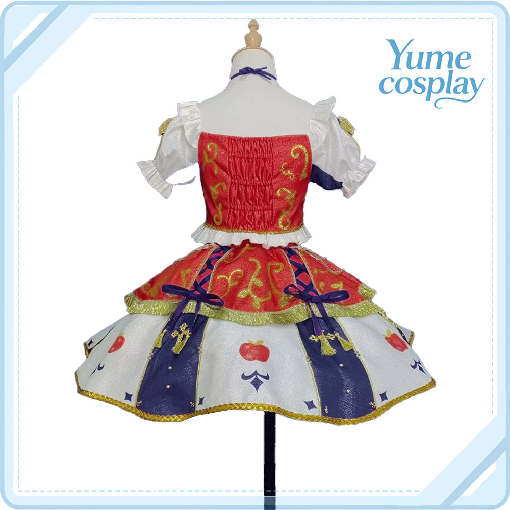アイカツ！　氷上スミレ　スノープリンセスコーデ　コスプレ衣装　DM11859
