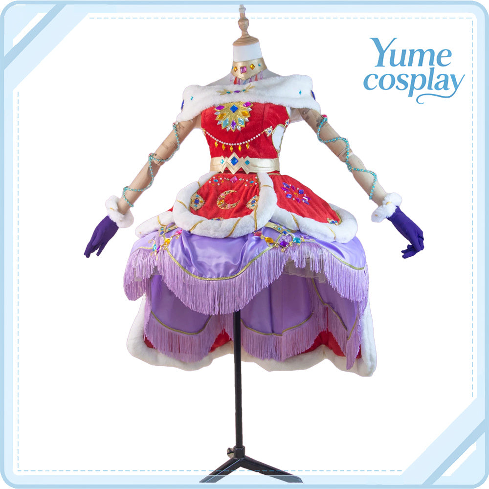 アイカツ！　神崎美月　ロイヤルムーンコーデ　コスプレ衣装　DM11861